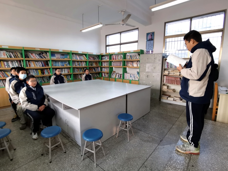 新起點青少年特訓學校舉行讀書會 新起點青少年特訓學校舉行讀書會