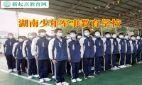 湖南少年軍事教育學校幫助孩子認識網吧通宵的危害
